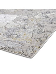 Apollo Distress Grey Gold Rug - Thumbnail - 8