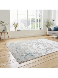 Apollo Distress Grey Green Rug - Thumbnail - 3