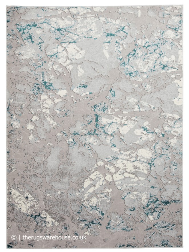 Apollo Distress Grey Green Rug - 4