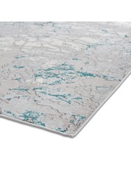 Apollo Distress Grey Green Rug - Thumbnail - 8