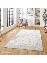 Apollo Distress Grey Ivory Rug - Thumbnail - 2