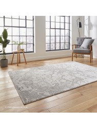 Apollo Distress Grey Ivory Rug - Thumbnail - 3