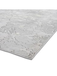 Apollo Distress Grey Ivory Rug - Thumbnail - 8