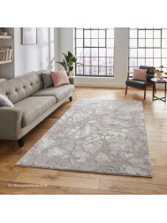 Apollo Distress Grey Rose Rug - Thumbnail - 3