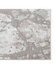 Apollo Distress Grey Rose Rug - Thumbnail - 6