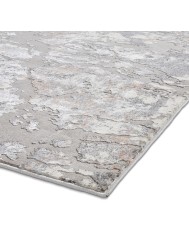 Apollo Distress Grey Rose Rug - Thumbnail - 8