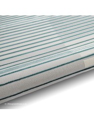 Apollo Stripe Grey Green Rug - Thumbnail - 10