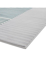 Apollo Stripe Grey Green Rug - Thumbnail - 8