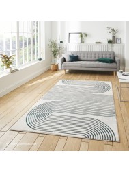 Apollo Swirl Grey Green Rug - Thumbnail - 2