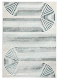 Apollo Swirl Grey Green Rug - Thumbnail - 4