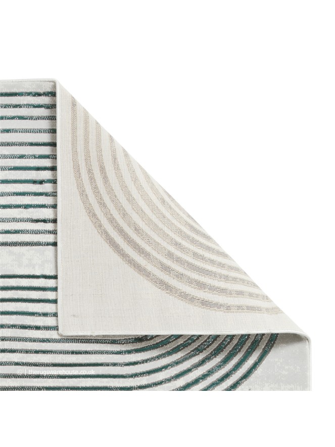 Apollo Swirl Grey Green Rug - 5