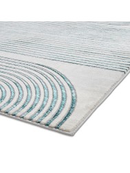 Apollo Swirl Grey Green Rug - Thumbnail - 8