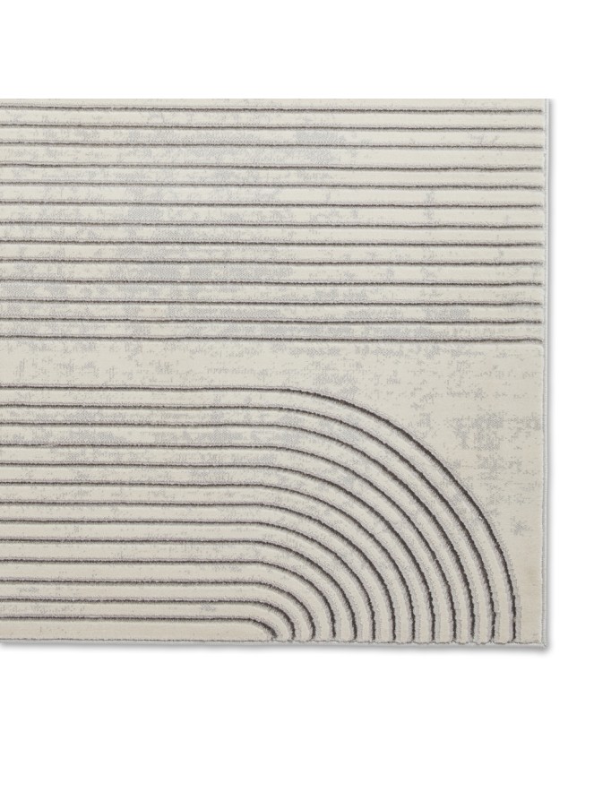 Apollo Swirl Grey Ivory Rug - 6