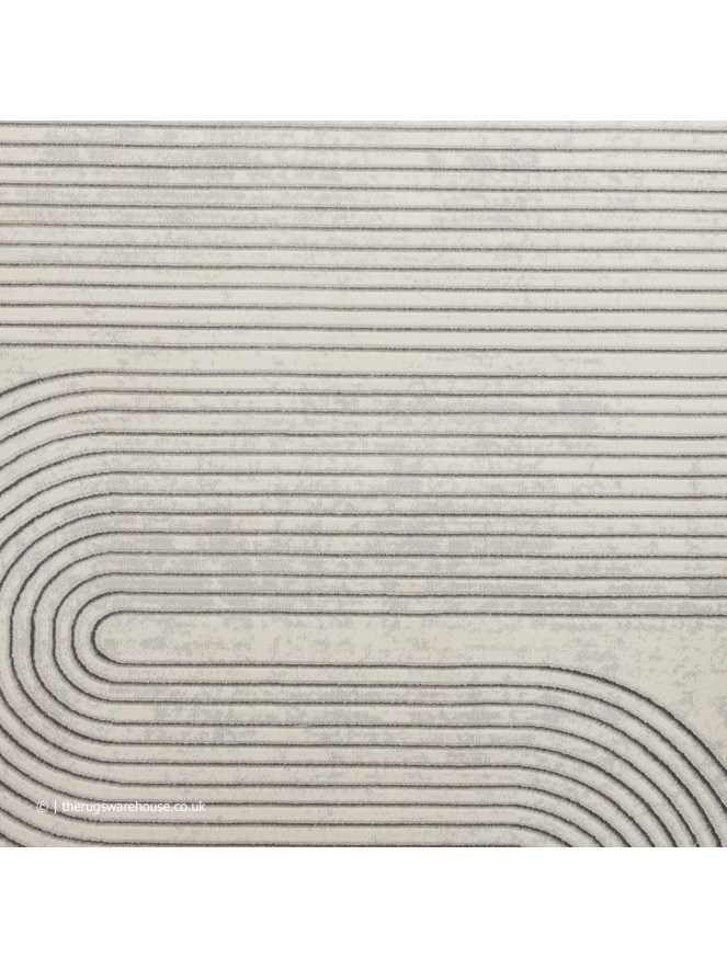 Apollo Swirl Grey Ivory Rug - 7