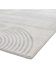 Apollo Swirl Grey Ivory Rug - Thumbnail - 8