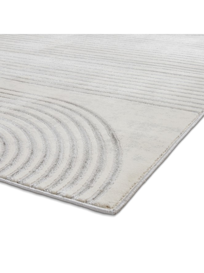 Apollo Swirl Grey Ivory Rug - 8