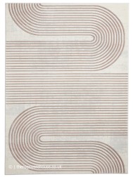 Apollo Swirl Grey Rose Rug - Thumbnail - 10