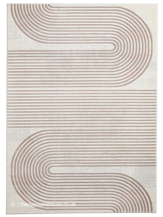 Apollo Swirl Grey Rose Rug - 10