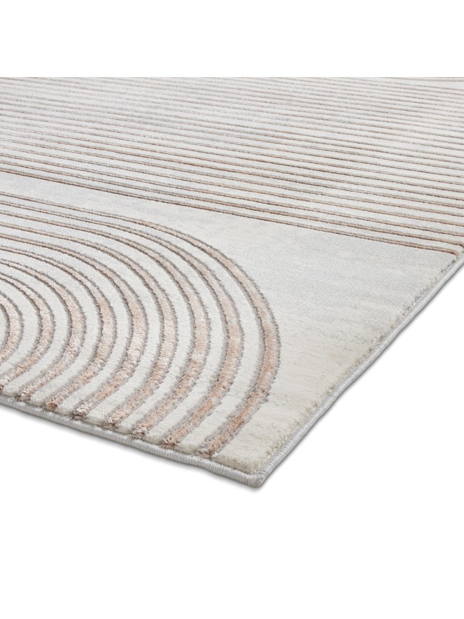 Apollo Swirl Grey Rose Rug - 7