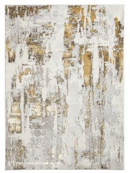 Apollo Metallic Grey Gold Rug - Thumbnail - 10