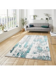 Apollo Metallic Grey Green Rug - Thumbnail - 2