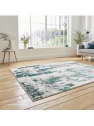 Apollo Metallic Grey Green Rug - Thumbnail - 3