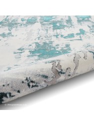 Apollo Metallic Grey Green Rug - Thumbnail - 10