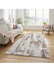 Apollo Metallic Grey Rose Rug - Thumbnail - 3