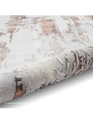 Apollo Metallic Grey Rose Rug - Thumbnail - 10