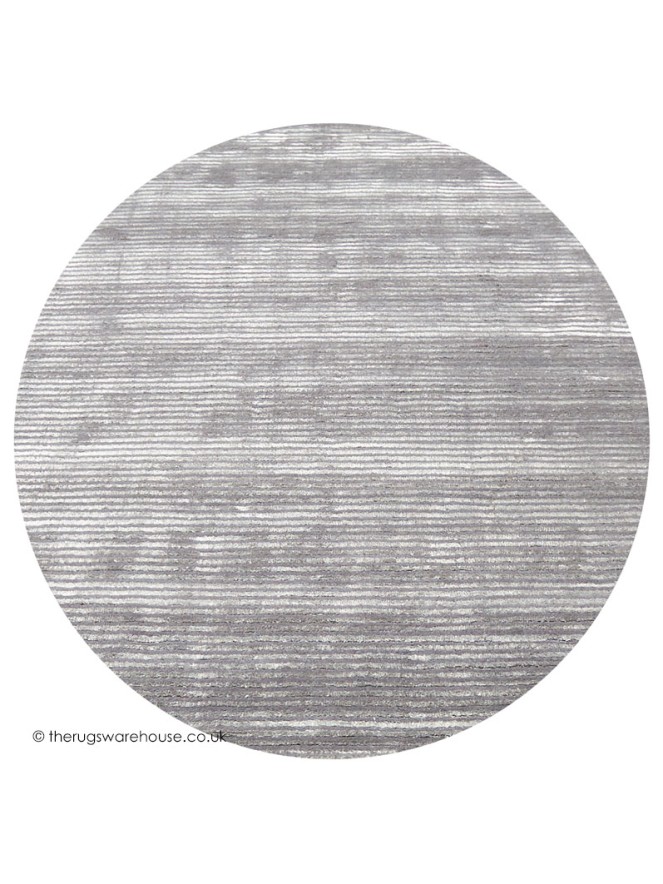 Jubilee Grey Circle Rug - 7