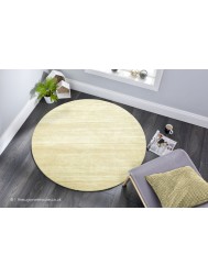 Jubilee Beige Circle Rug - Thumbnail - 2