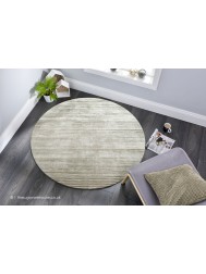 Jubilee Taupe Circle Rug - Thumbnail - 2