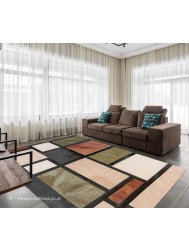 Mondrian Neutral Mix Rug - Thumbnail - 2