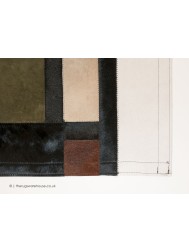 Mondrian Neutral Mix Rug - Thumbnail - 3