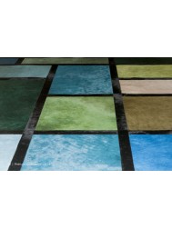 Mondrian Blue Mix Rug - Thumbnail - 6