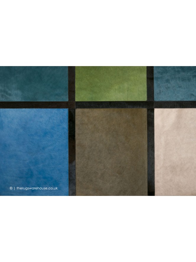 Mondrian Blue Mix Rug - 7