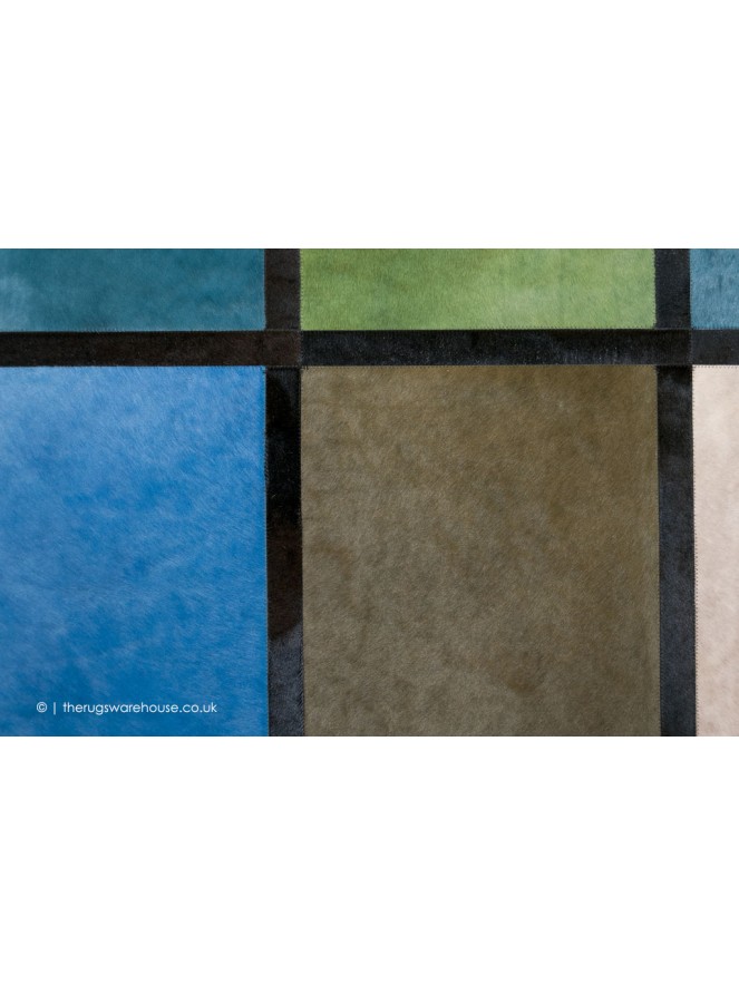 Mondrian Blue Mix Rug - 8