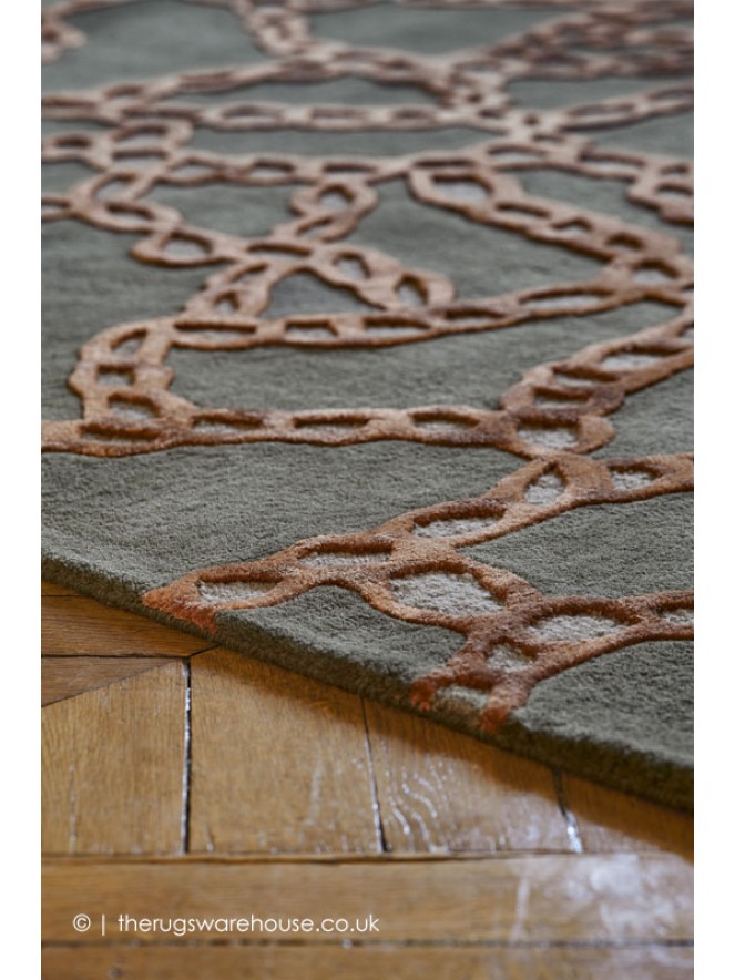 Fossiles Cuivre Rug - 4