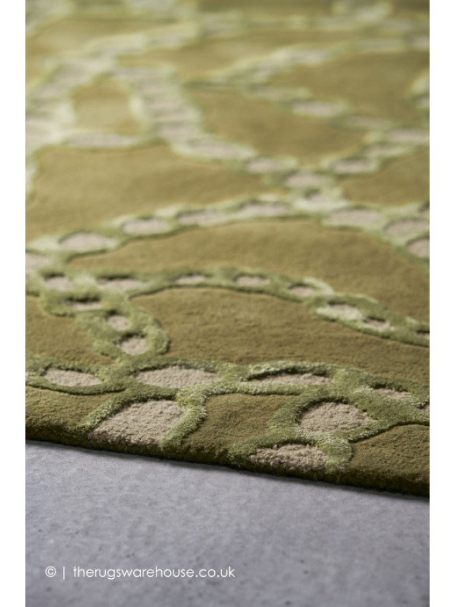 Fossiles Olive Rug - 3