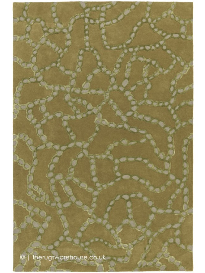 Fossiles Olive Rug - 4