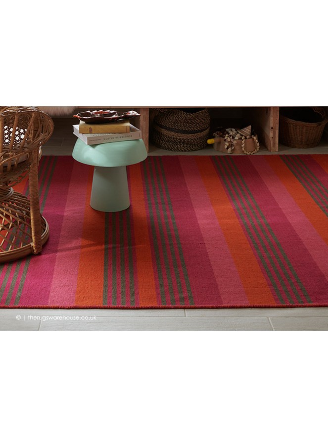 Pompei Fuschia Rug - 3