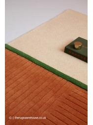 Rhythm Tangerine Rug - Thumbnail - 3