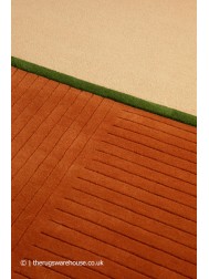 Rhythm Tangerine Rug - Thumbnail - 4