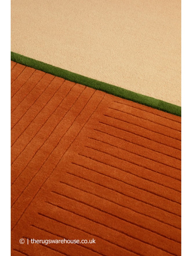 Rhythm Tangerine Rug - 4