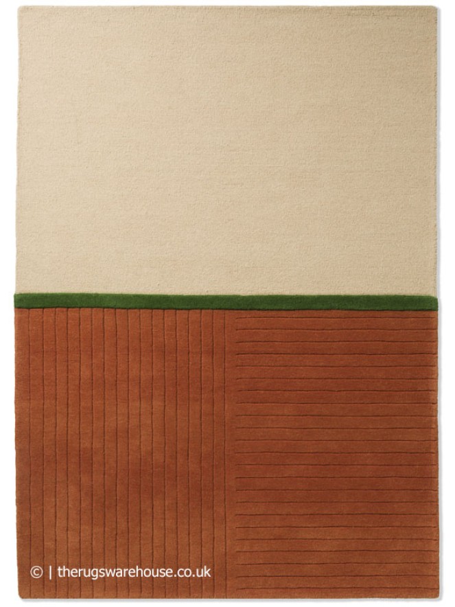 Rhythm Tangerine Rug - 8