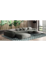 Damier Grey Rug - Thumbnail - 3