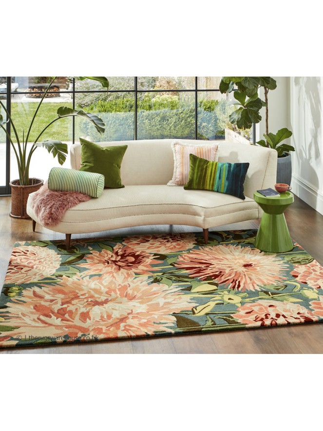 Coral Wilderness Rug - 2