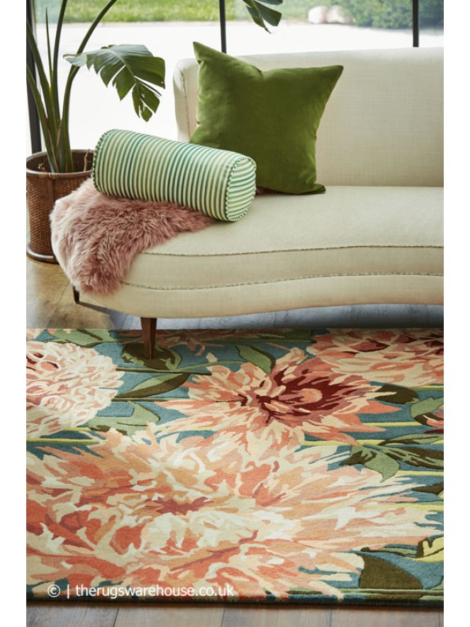 Coral Wilderness Rug - 3