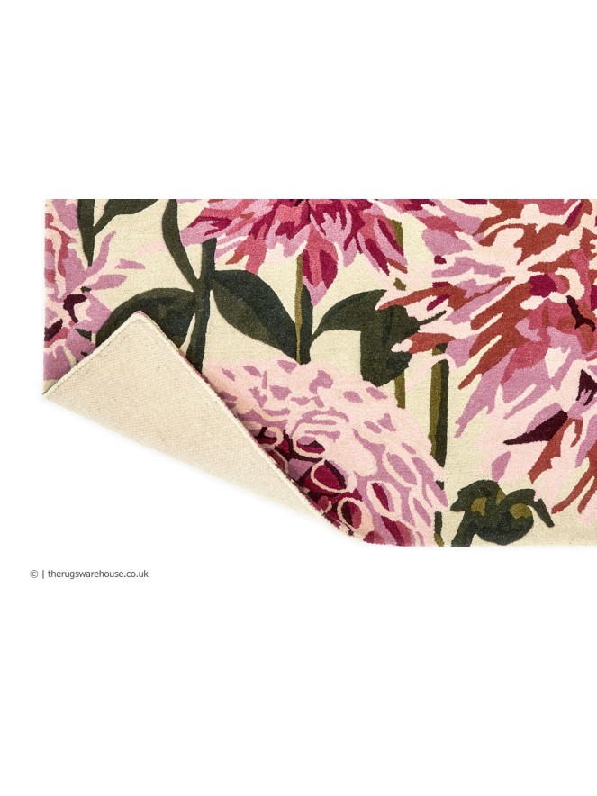 Fuchsia Palm Rug - 5