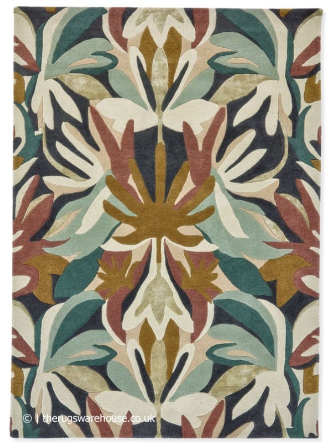 Positano Succulent Gold Rug - 7